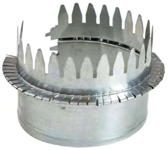  - Round Prefab Metal Duct